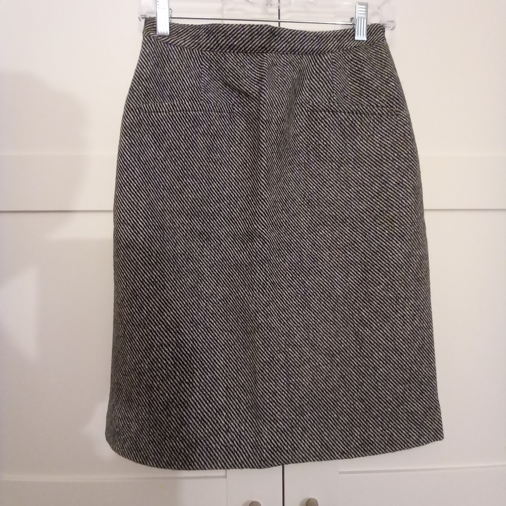 100% Wool Pencil Skirt